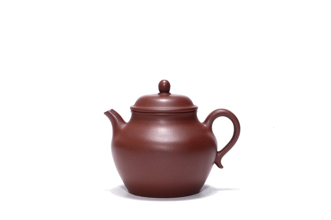 礼品礼物文人器 宜兴紫砂壶茶具 秋水 宜兴原矿紫泥茶壶280cc/9孔 - 茶具/茶杯 - 陶 咖啡色