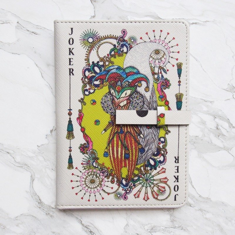 Joker Passsport Cover Case [White] - The Magician Collection - 其他 - 塑料 白色