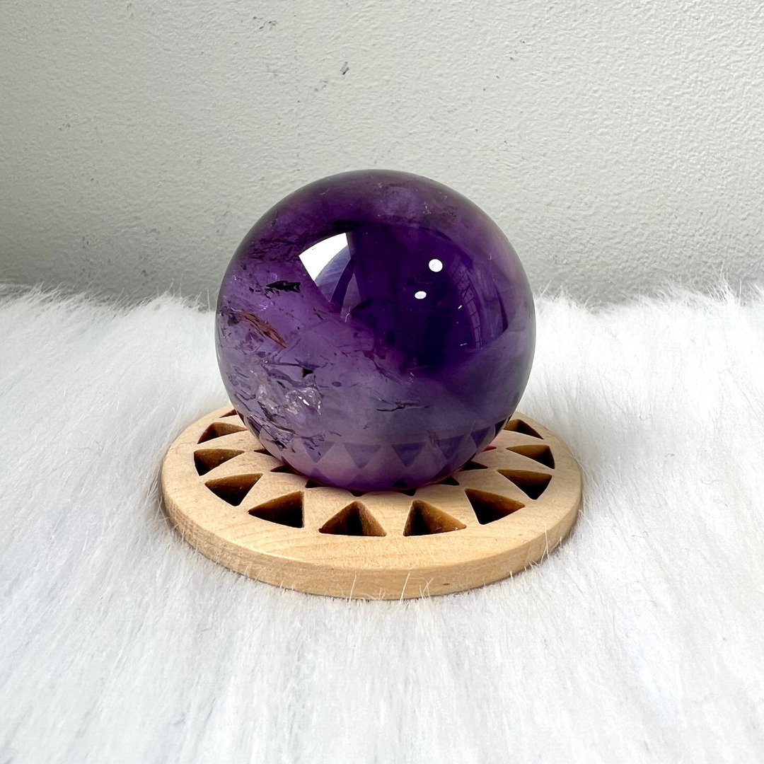 紫晶球 | 水晶 | 水晶球 | 水晶摆件 - 摆饰 - 水晶 紫色