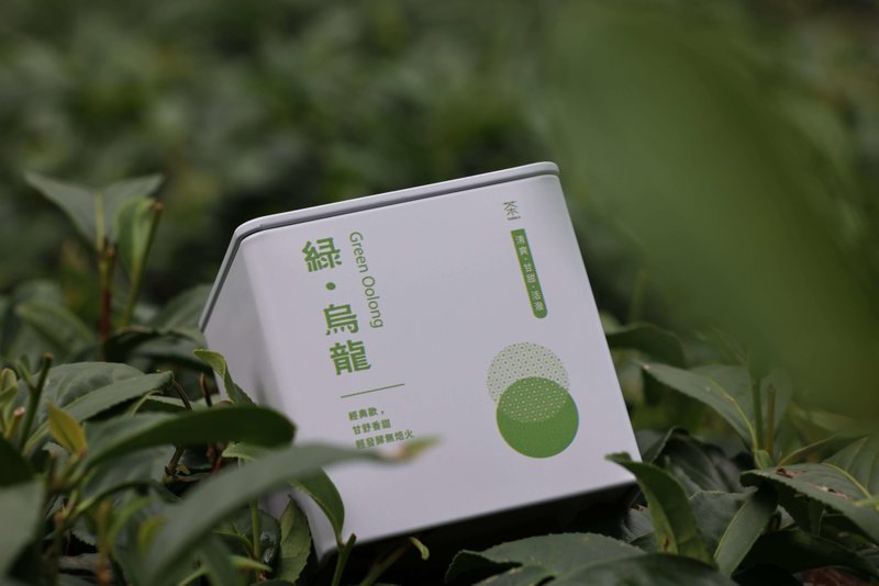 【茶茶茶】高山乌龙茶-绿 · 乌龙铁罐75g - 茶 - 新鲜食材 绿色