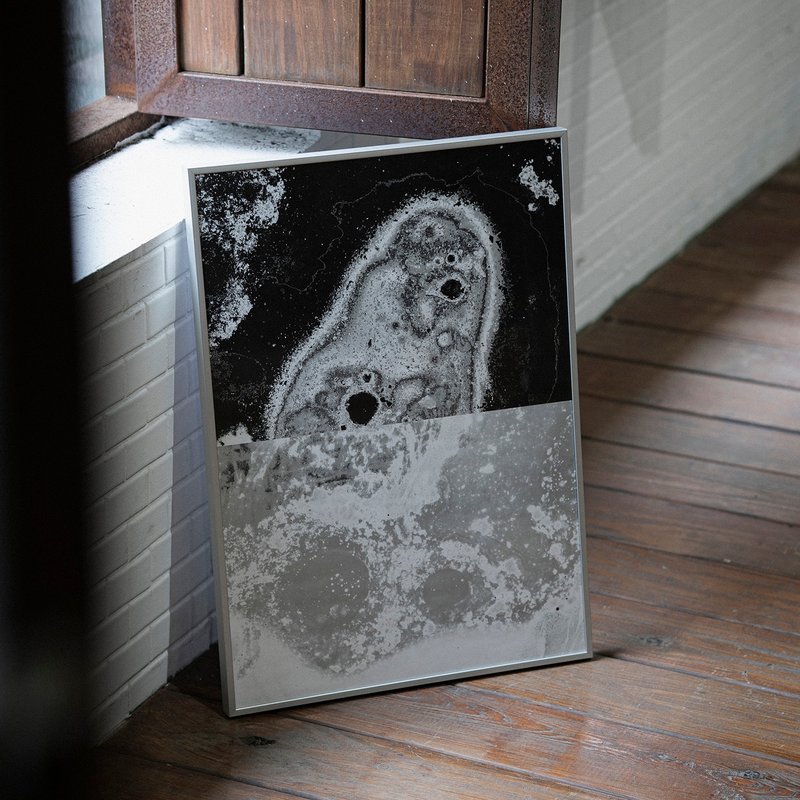 Deep Dark Poster - 海报/装饰画/版画 - 纸 银色