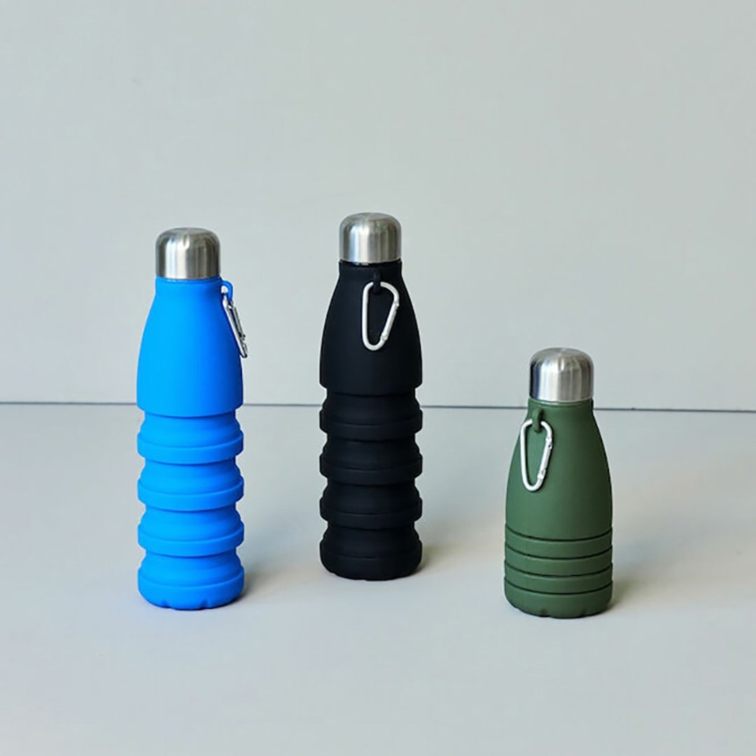 Stig 伸缩水壶 - 露营用品 - 硅胶 