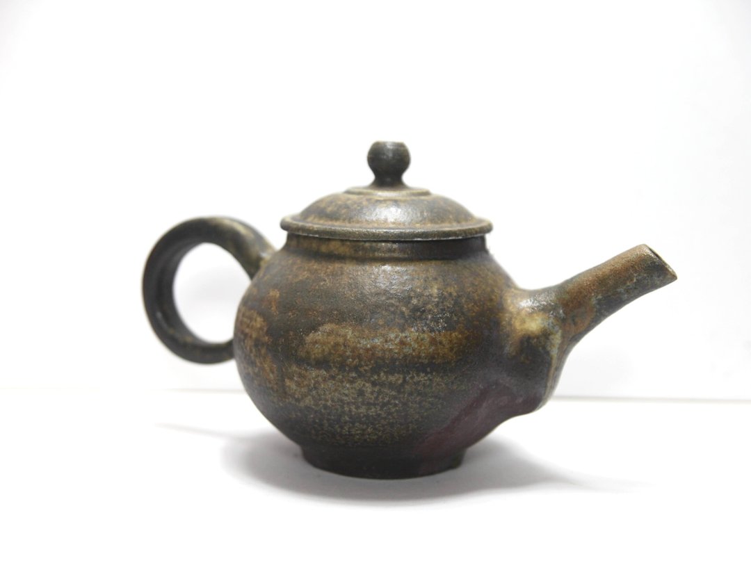 藏菁ㅣ柴烧 神灯壶 - 茶具/茶杯 - 陶 