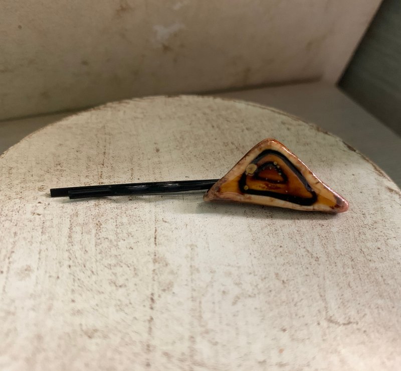 高雅发夹 日本白瓷 自然釉色 无限看不腻色调 自然系列 - 发饰 - 瓷 