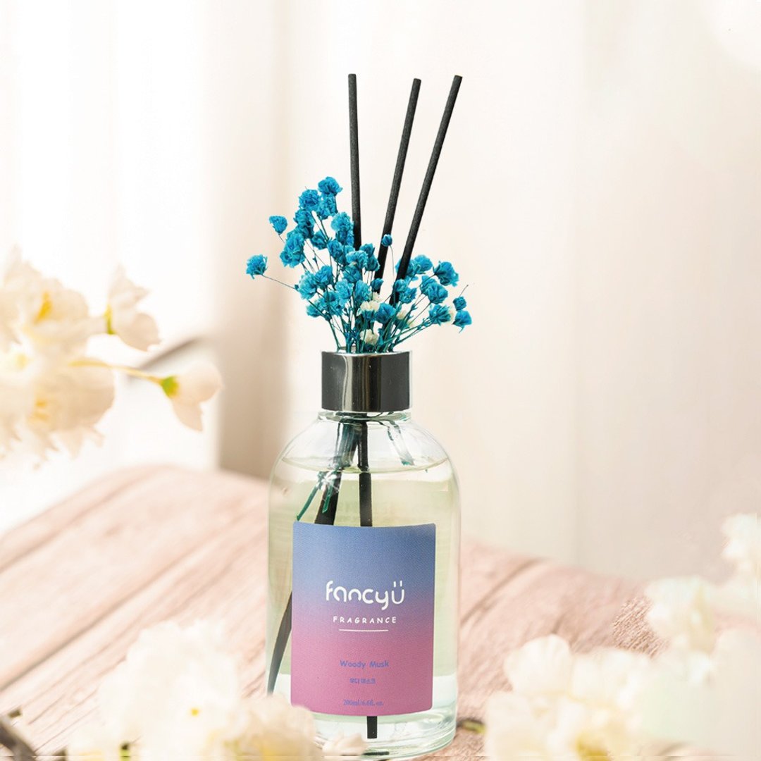 FANCY U渐层满天星款扩香瓶-木质麝香 Woody Musk  200ml - 香薰/精油/线香 - 精油 多色