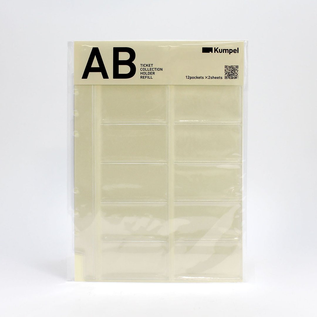 Ticket Collection Holder 内页 AB (铁道车票收集册 A型/B型 专用内页 2张入) - 其他 - 其他材质 