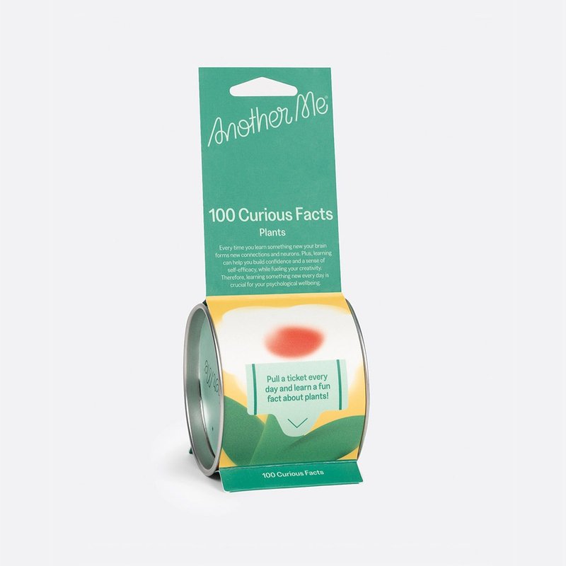Another Me 100个有趣知识 (植物) - 便条纸/标签贴 - 其他金属 多色
