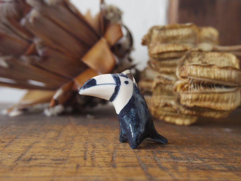 Feve of Toucan - 玩偶/公仔 - 陶 黑色