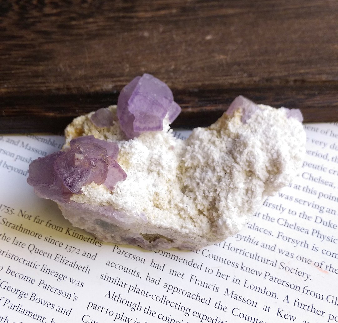 Fluorite 贵州产地 紫边萤石 天然矿石 原矿 - 摆饰 - 其他材质 