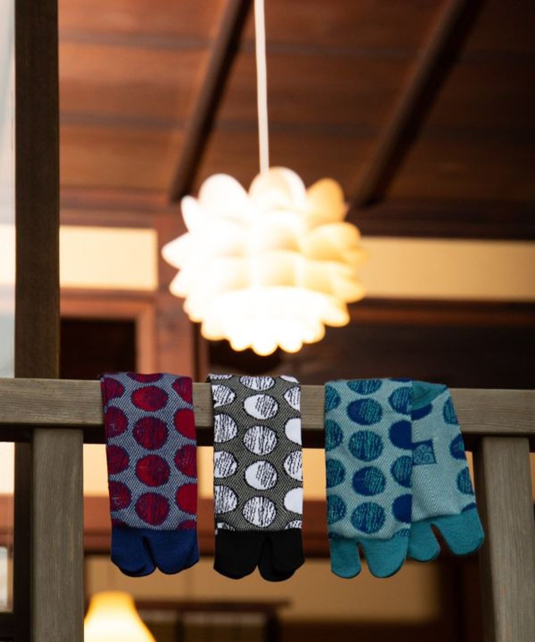 KANOKO Moss Stitch Socks Dot 23～25cm - 袜子 - 其他材质 