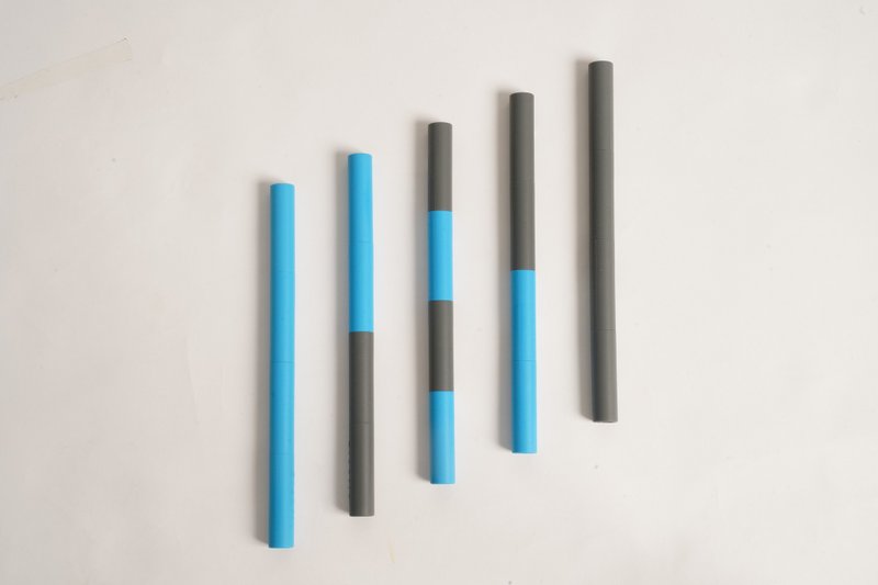 随你PAD彩虹吸管 环保吸管 可长可短-粗款 - 环保吸管 - 硅胶 多色