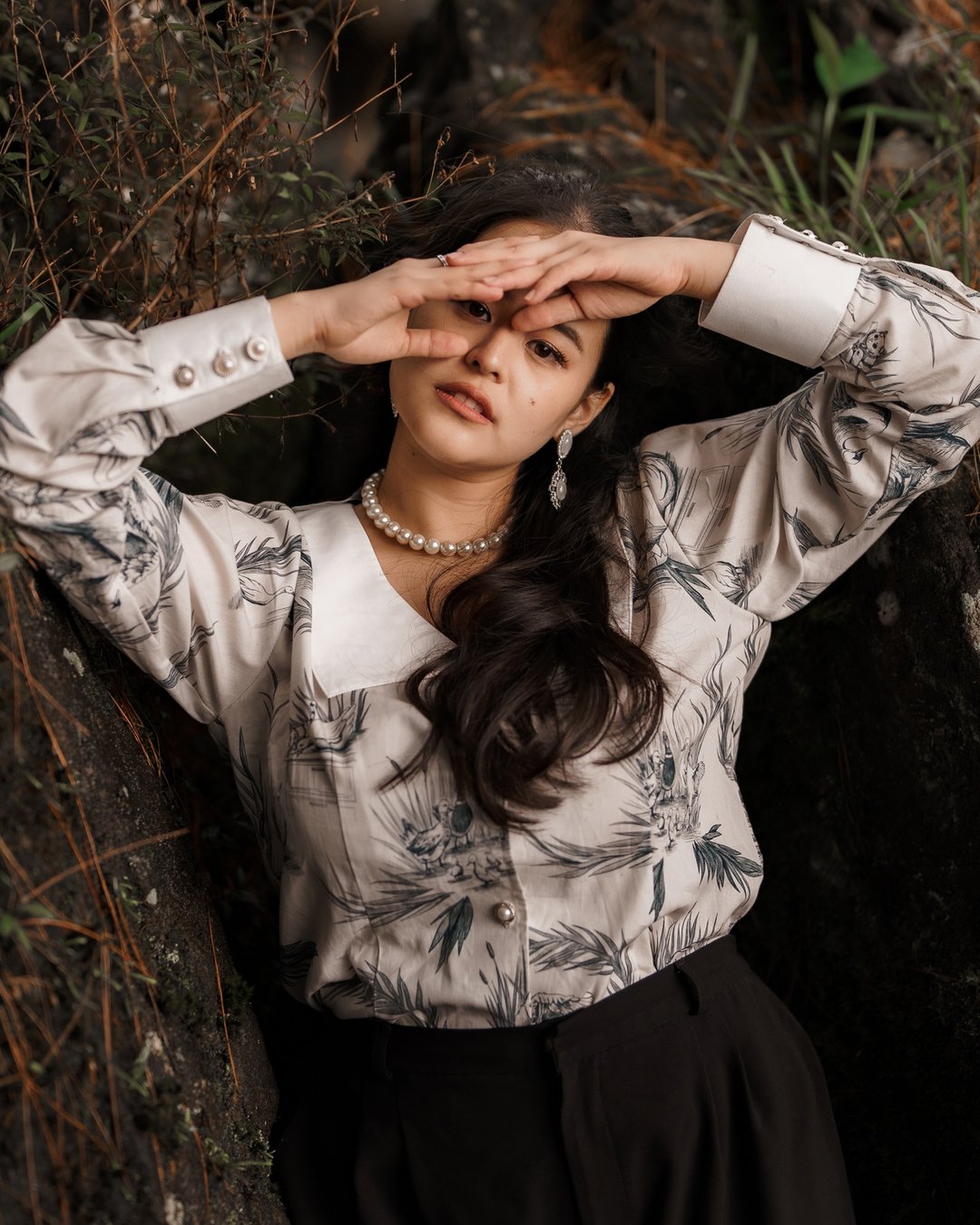 丑小鸭 衬衫 样品 - 女装上衣 - 棉．麻 绿色
