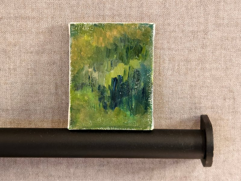 迷你挂画/抽象画/无框画/装饰画/压克力水彩画 - 海报/装饰画/版画 - 棉．麻 