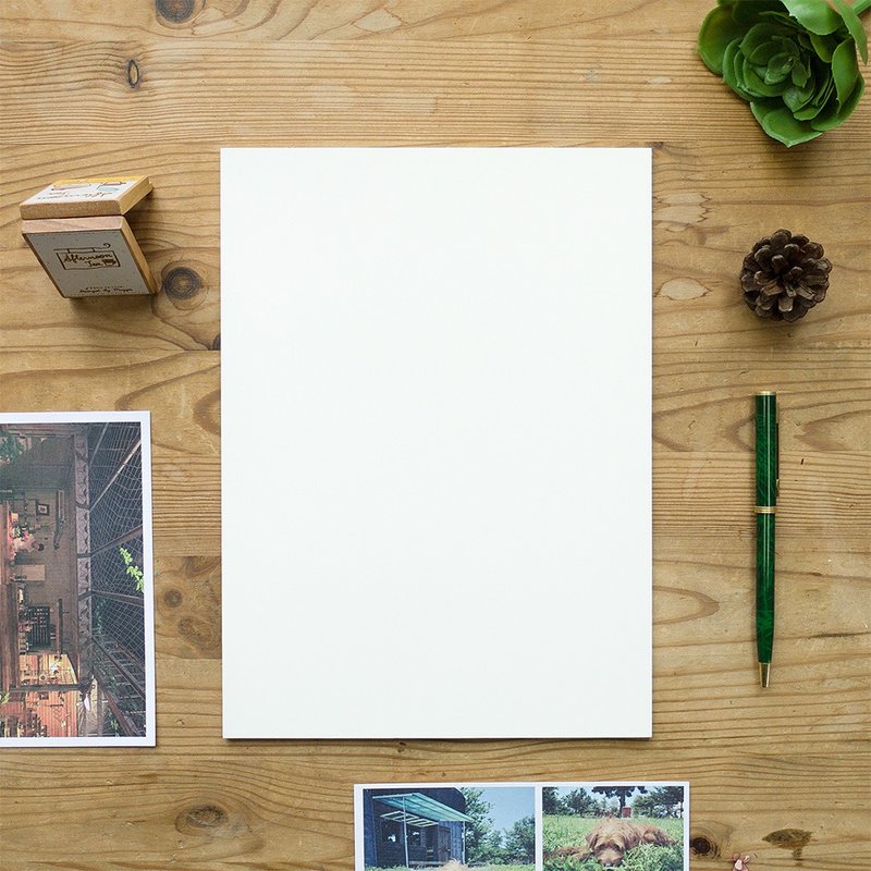 16K-B5 散纸。全空白 / 50张 (介纸1.0 钢笔适用纸)(售完不补) - 笔记本/手帐 - 纸 白色