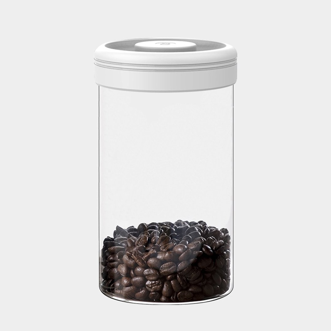 Timemore泰摩真空保鲜玻璃密封罐-白色-1200ml - 厨房用具 - 玻璃 白色