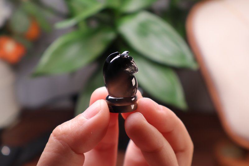 驰骋 Knight | 雕刻件 - 其他 - 玉石 黑色