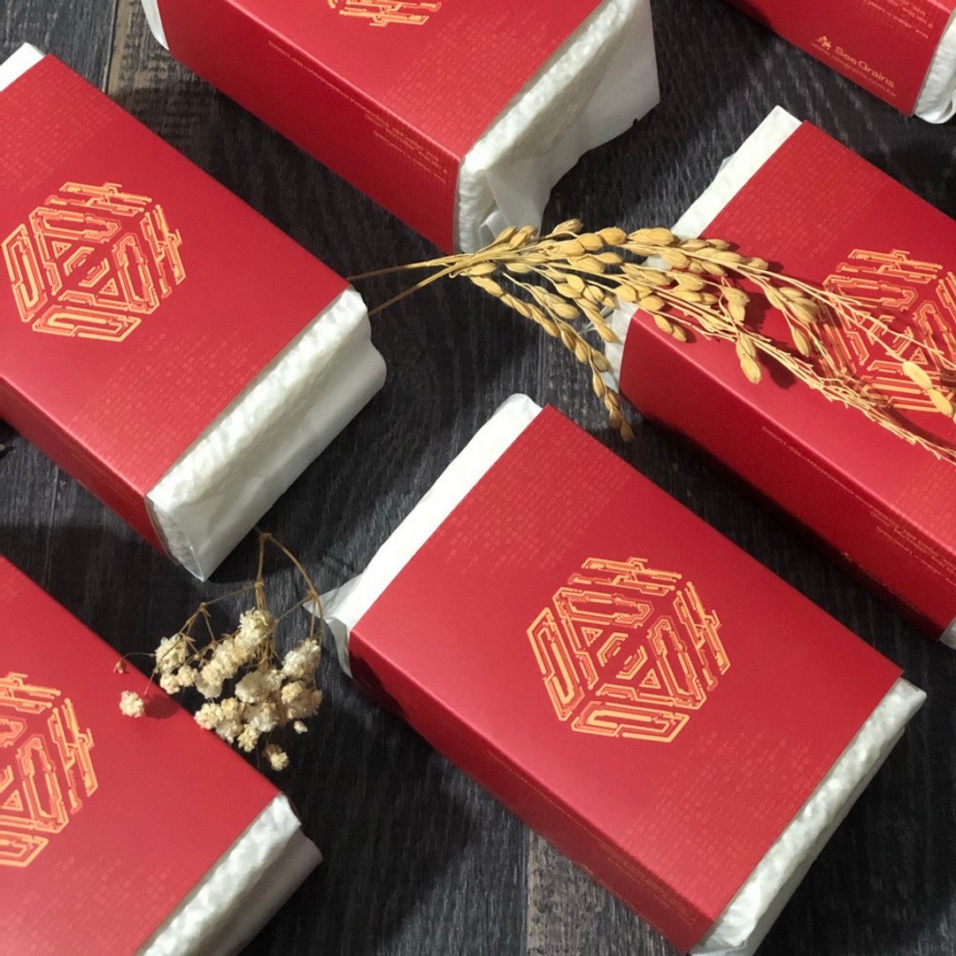【婚礼小物】喜米 | 工程师的情话300g 桌上礼 30份 - 五谷杂粮/米 - 纸 红色