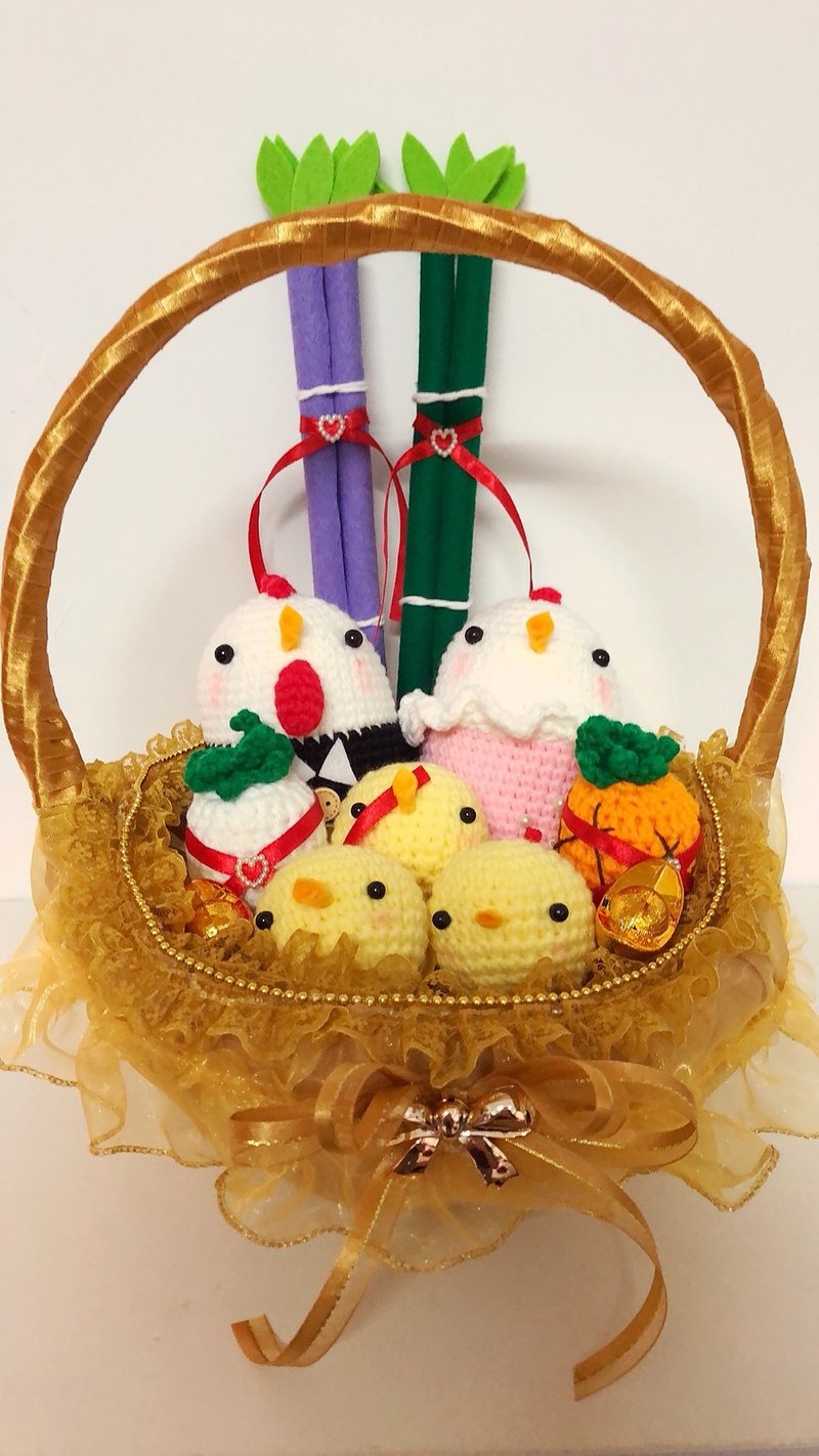 新品上市 提篮式带路鸡(有金、粉、紫、粉四种颜色提蓝) - 其他 - 其他材质 粉红色