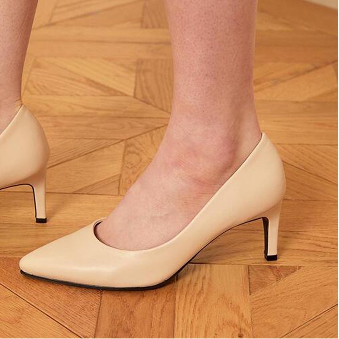 PRE-ORDER SPUR 高跟鞋 SS8015 (Light Beige) - 其他女款皮鞋 - 其他材质 