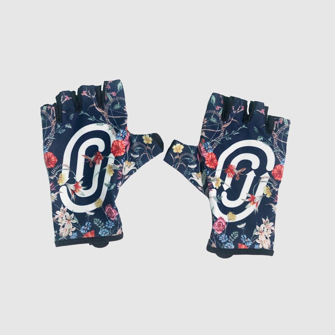 【Ostroy】FLORAL SHORT FINGER AERO GLOVES_手套 - 自行车/周边 - 聚酯纤维 多色