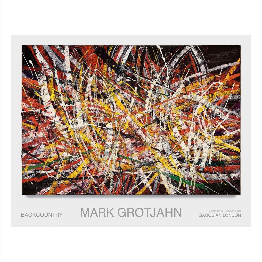 【原版海报】Mark Grotjahn: backcountry - 海报/装饰画/版画 - 纸 