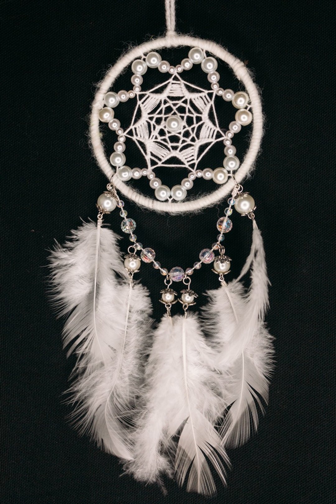 纯手工捕梦网 Handmade Dreamcatcher－【白星】 - 摆饰 - 其他材质 白色