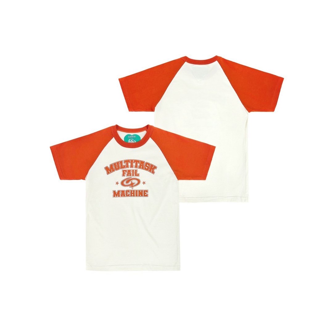 DADDYCLUB | Multitask Fail T-shirt 可爱插肩袖 T 恤 - 男装上衣/T 恤 - 其他材质 