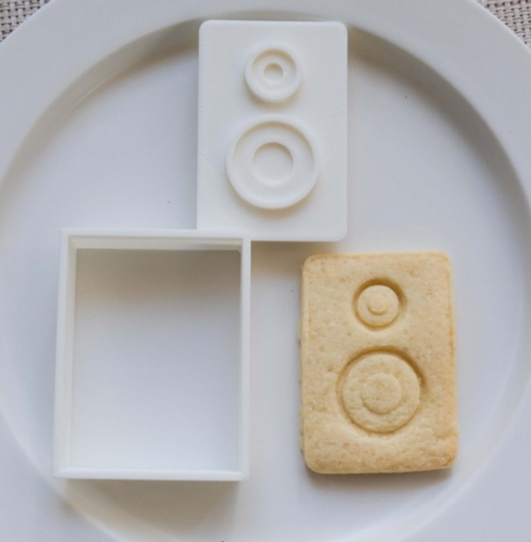 Speaker (cookie cutter / cookie type) - 厨房用具 - 木头 