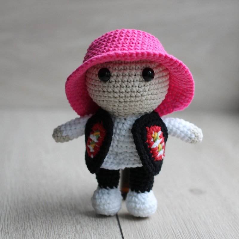 Kalush Crochet Doll, Fan Souvenir band Kalush Orchestra, Handmade Doll - 玩具/玩偶 - 其他材质 