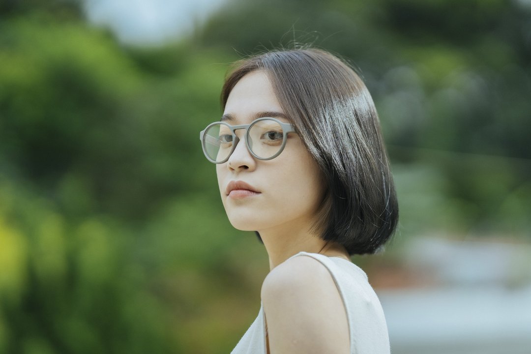 经典圆框款 | 小琉球 Liû-khiû | 自然裸 - 眼镜/眼镜框 - 环保材料 卡其色