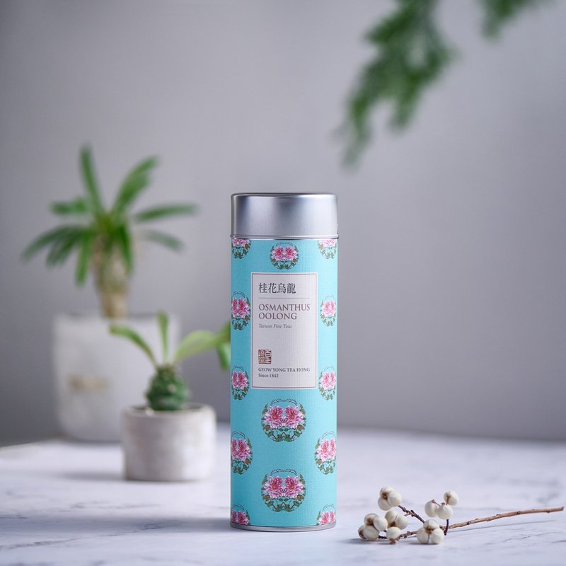 桂花乌龙茶 三角立体茶包(12包入) 缤纷高罐 - 茶 - 新鲜食材 