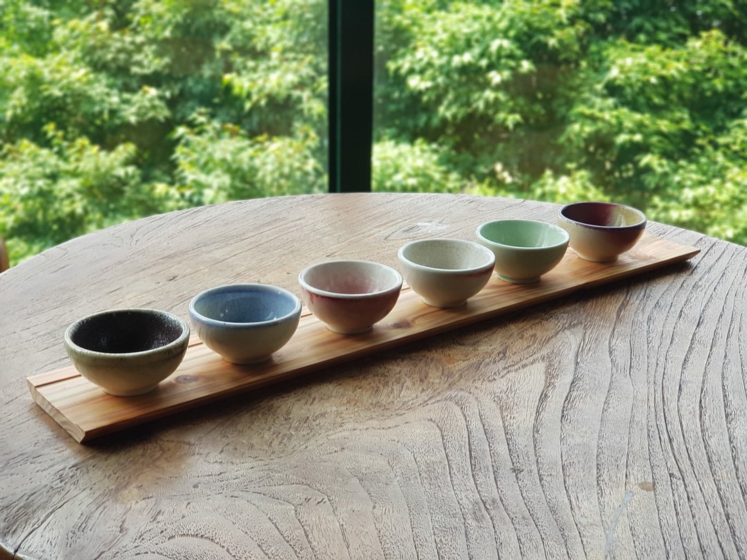 【BESTAR】 台湾杉斟茶托盘 - 托盘/砧板 - 木头 黄色