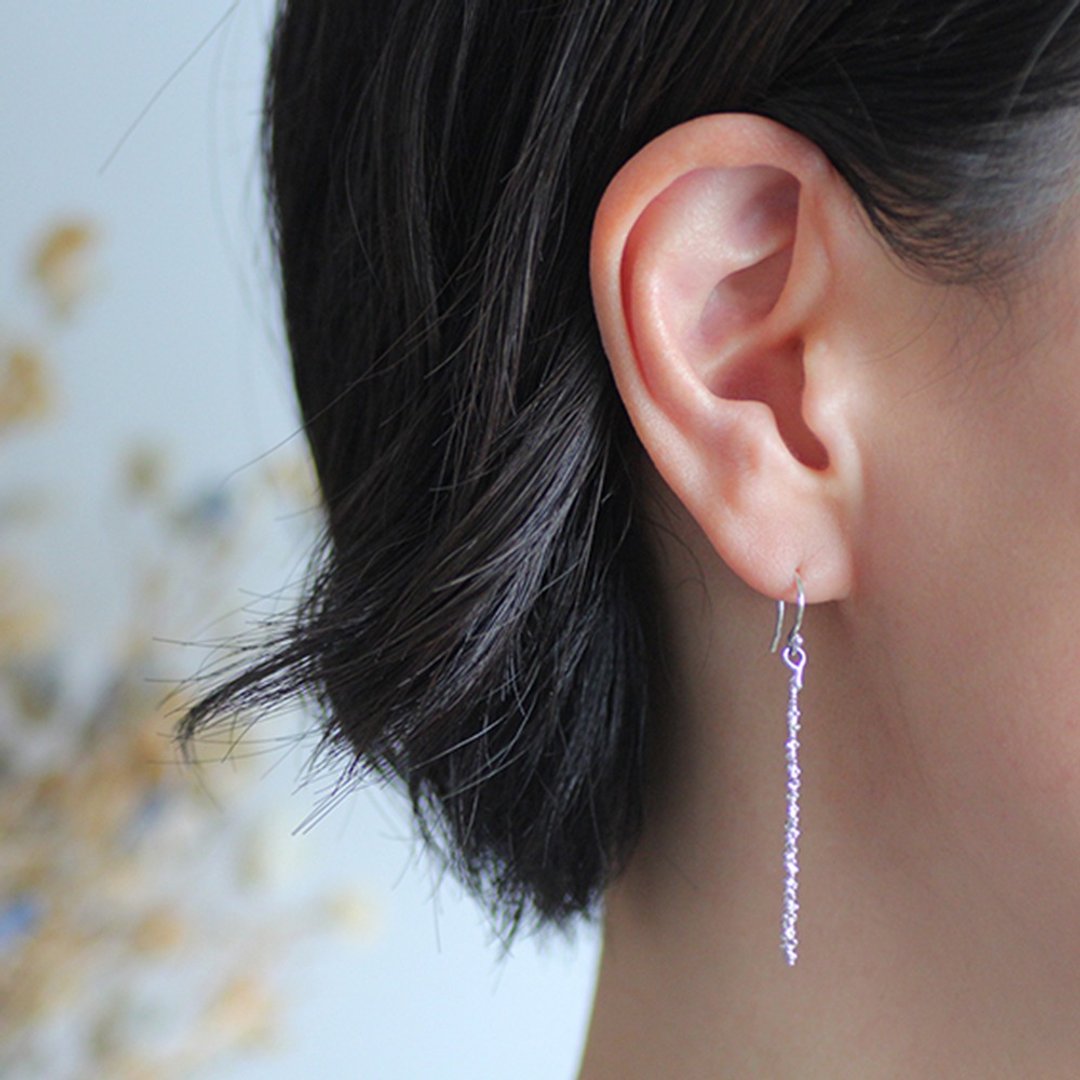 Earrings - 耳环/耳夹 - 银 银色