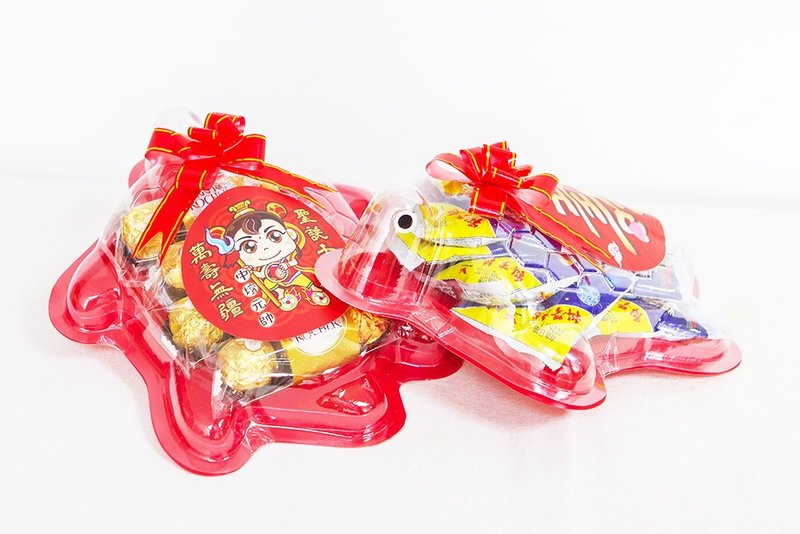 祝寿龟 招财龟 神明祝寿 拜拜供品 多款可挑 - 零食/点心 - 新鲜食材 红色