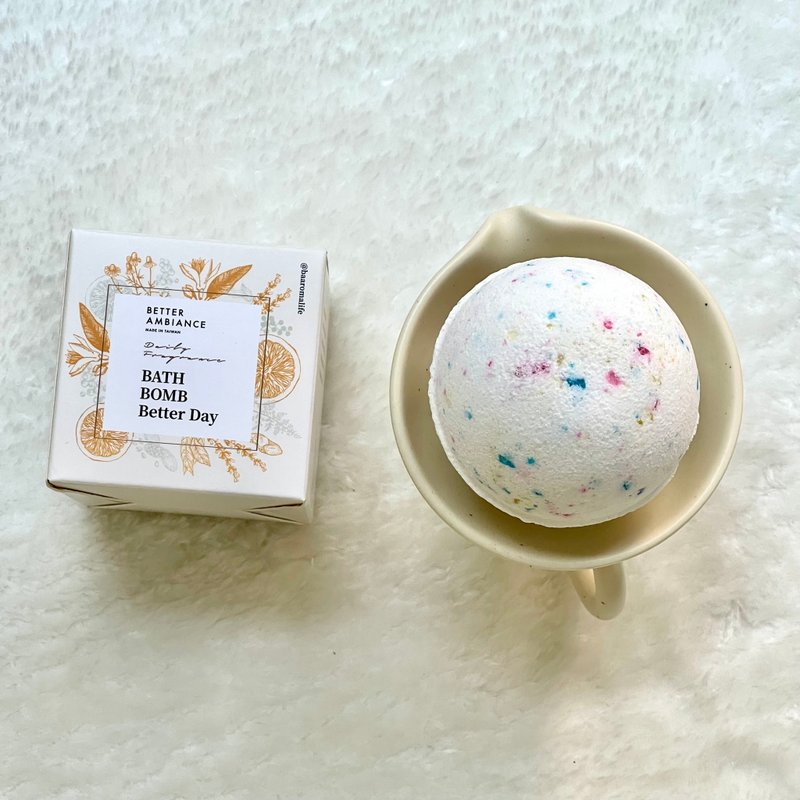 香氛泡澡球 Better Bath Bomb 120g - 沐浴用品 - 其他材质 白色