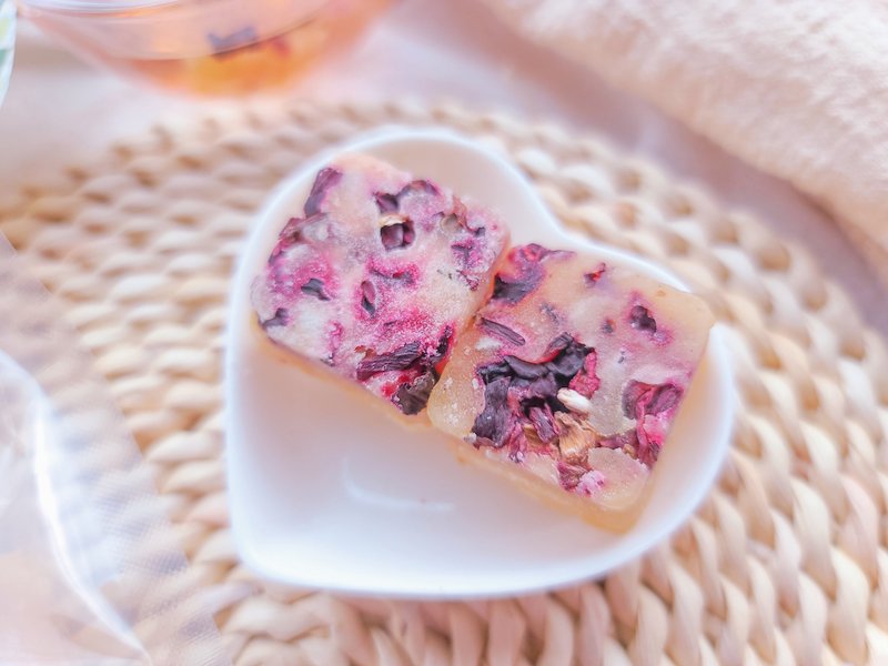 蜂蜜冰糖洛神花方块 12粒装 卫生独立包装 养颜美容、养血安 - 蜂蜜/黑糖 - 其他材质 