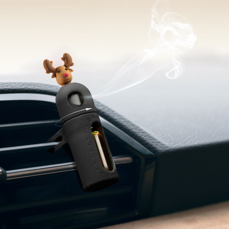 Bone 蹦克 / 车用扩香夹2 出风口香氛夹 香氛 扩香 精油 交换礼物 - 香薰/精油/线香 - 硅胶 多色