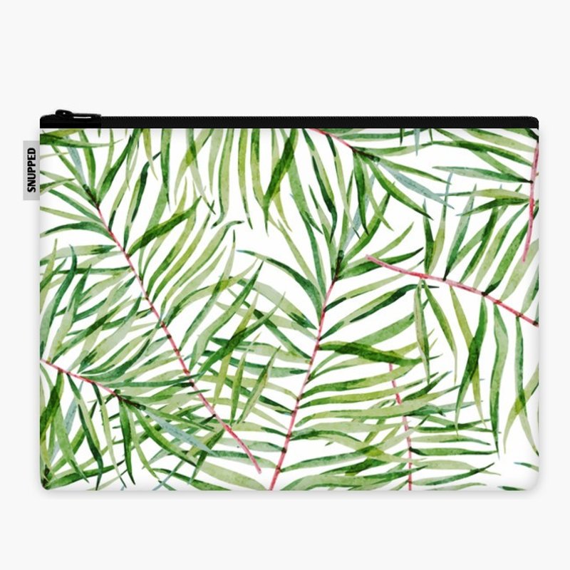 SpaceSuit 文件手拿包 - Tropical leaves pattern - 手拿包 - 防水材质 