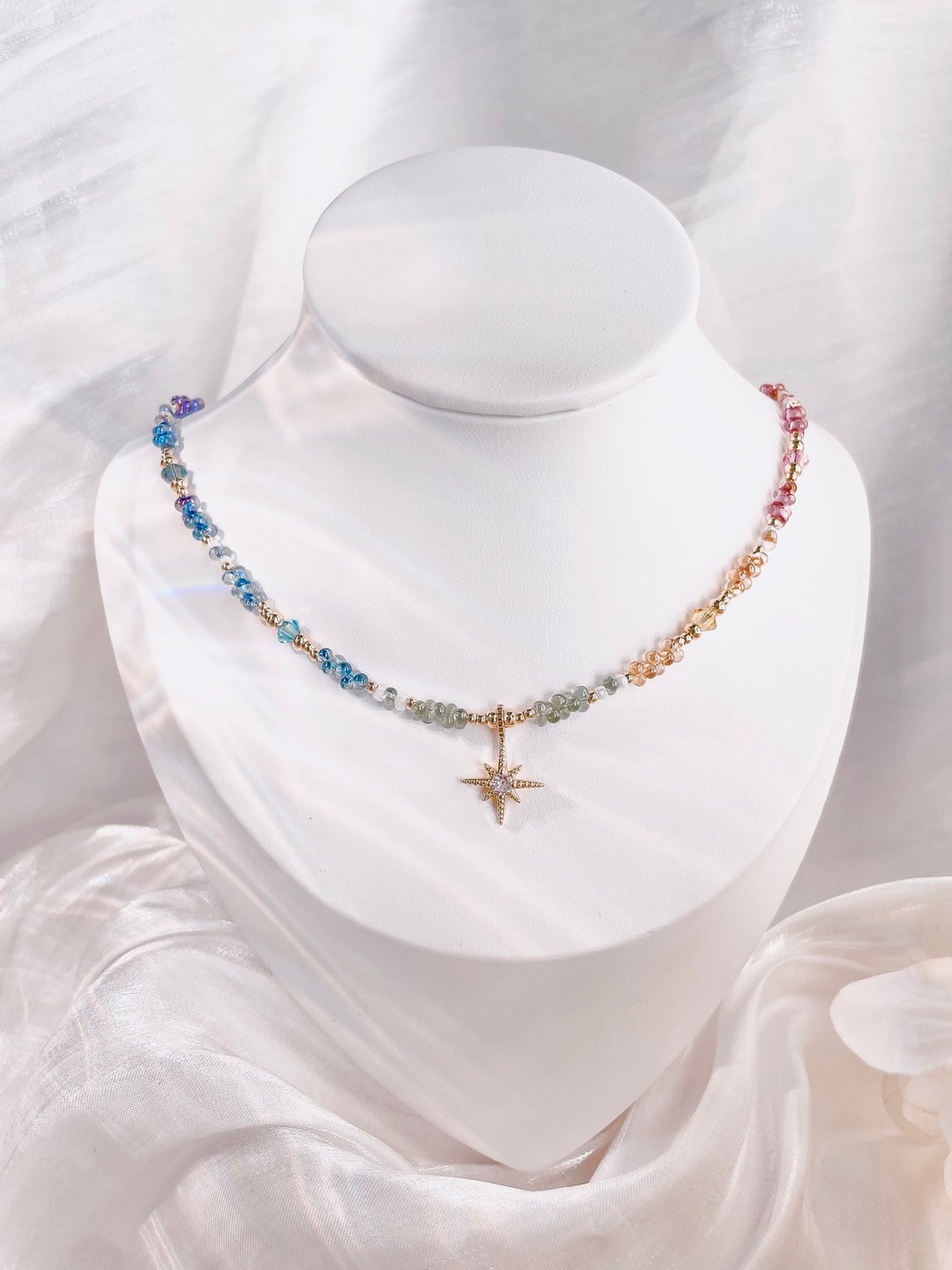 PRISM RAINBOW CHOKER - 项链 - 水晶 
