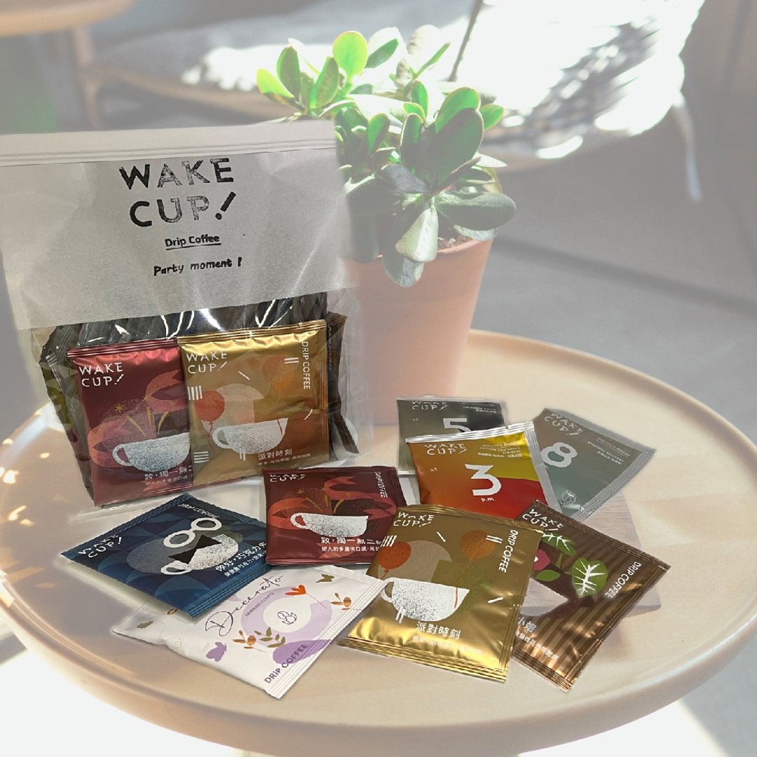 Wake Cup! 超值体验包 - 综合滤挂式咖啡 (9 款共30入) - 咖啡 - 其他材质 咖啡色