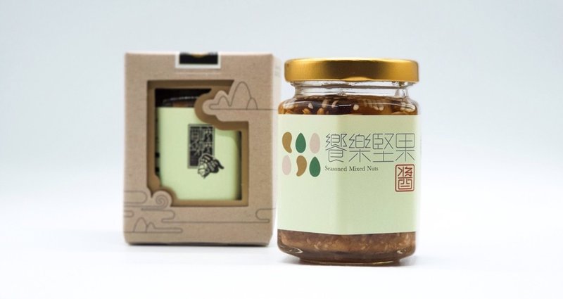 【嬷嬷觅呀】飨乐坚果酱 (170g独享瓶) - 酱料/调味料 - 新鲜食材 金色