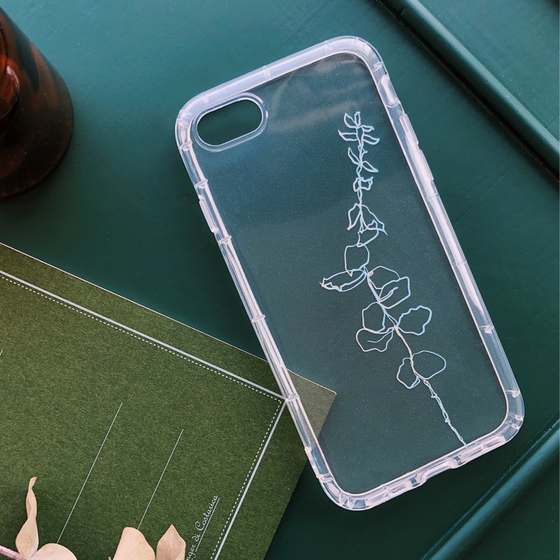 尤加利-防摔空压壳 iphone14 samsung sony htc zenfone oppo LG - 手机壳/手机套 - 塑料 绿色