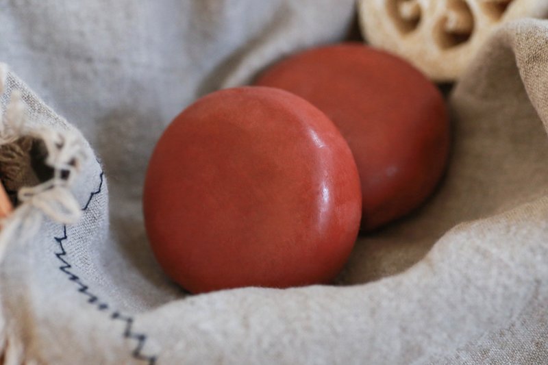 温泉丝瓜天竺葵皂 洁面沐浴/嫩白保湿/去角质 - 洗手用品 - 其他材质 粉红色