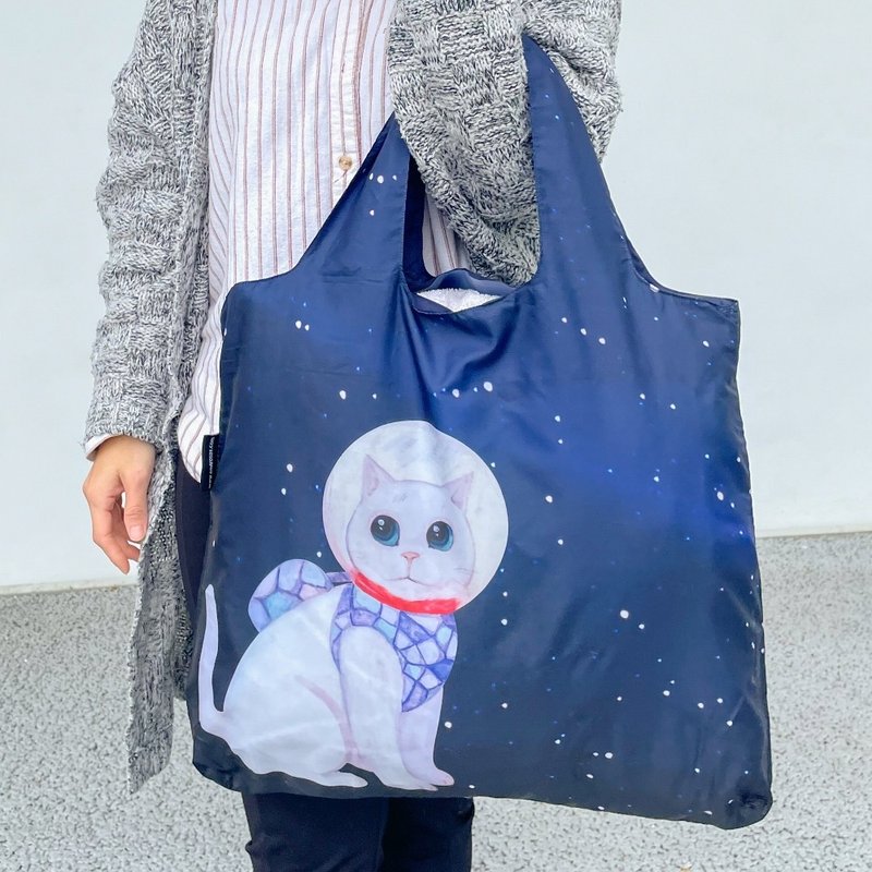 ENVIROSAX 澳洲折叠购物袋 | 萌宠─喵星人 - 侧背包/斜挎包 - 其他人造纤维 多色
