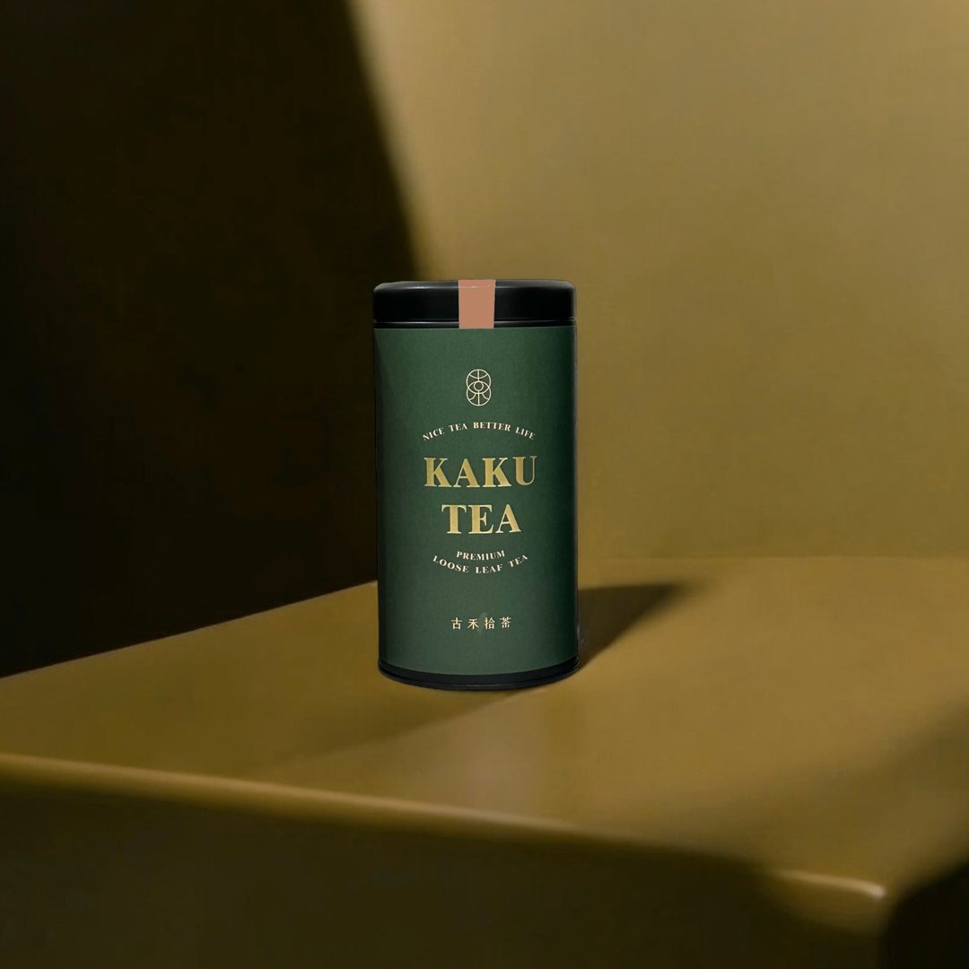KAKU TEA │朝露 冻顶乌龙茶(60g) 台湾好茶 原叶茶  经典精致罐 - 茶 - 其他材质 咖啡色