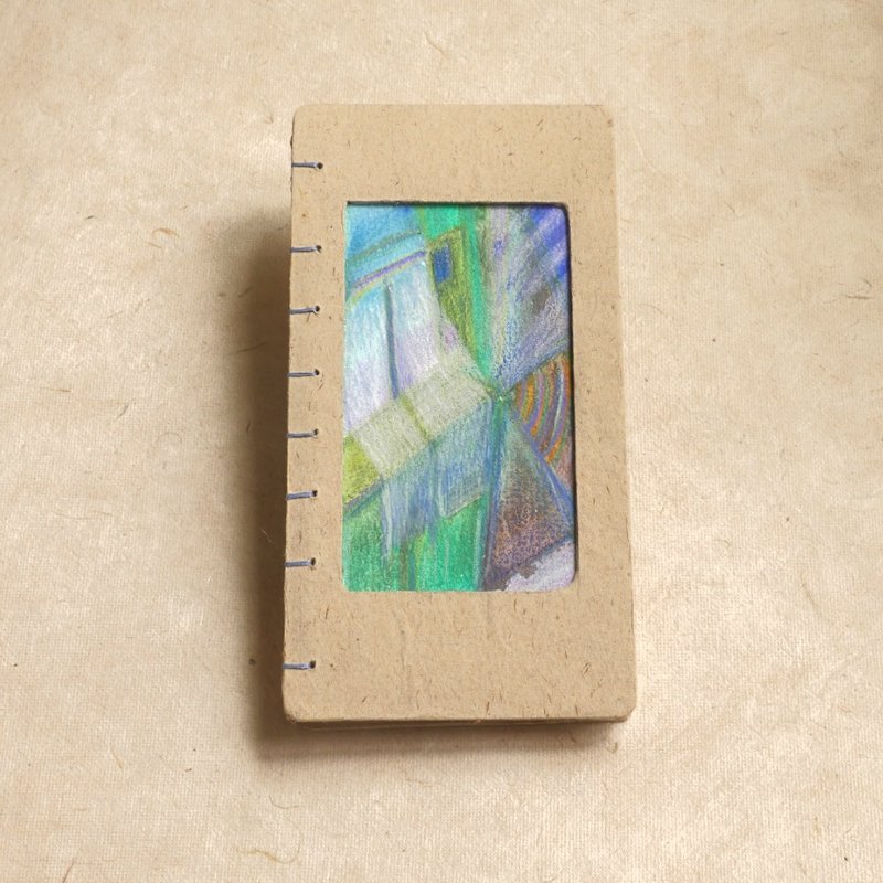 手工书/手工绘画笔记本/手工装订/日记本 - 笔记本/手帐 - 纸 多色