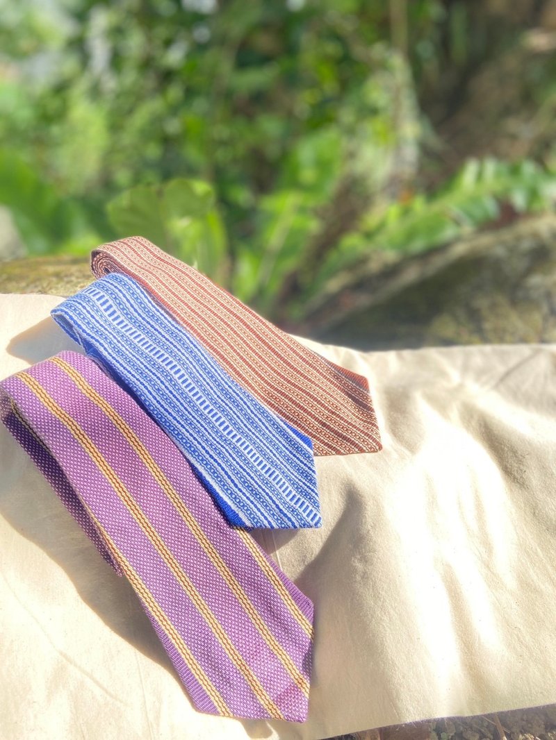 【纯手工】太鲁阁族传统编织领带 - 领带/领带夹 - 棉．麻 多色