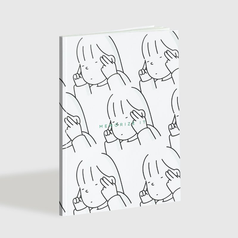 NOTEBOOK - MEMORIZE IT - 笔记本/手帐 - 纸 白色
