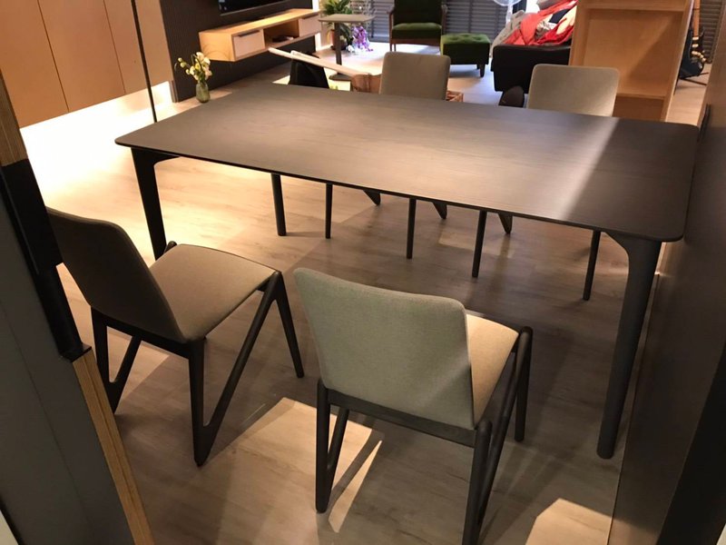 Zen Forest-Oceano定制化北美梣木实木餐桌 质感灰色 - 餐桌/书桌 - 木头 灰色