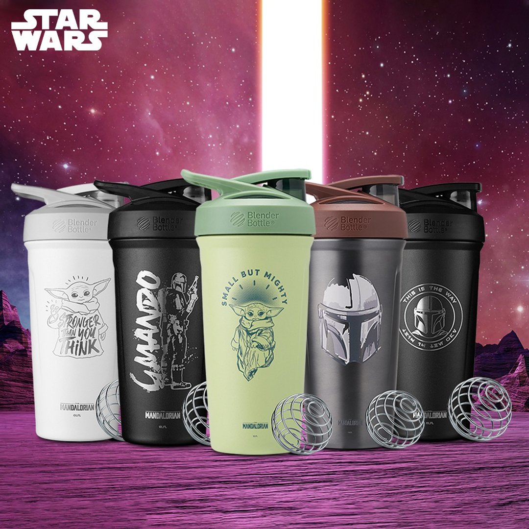【BlenderBottle•星际大战】Strada不锈钢 安全锁扣式摇摇杯24oz - 保温瓶/保温杯 - 不锈钢 